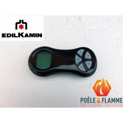 Télécommande poêles à granulés EDILKAMIN avec DISPLAY